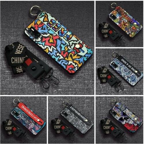 New Arrival cover Phone Case For Cubot P40 Kickstand Fashion Design Wrist Strap Anti-dust Cute