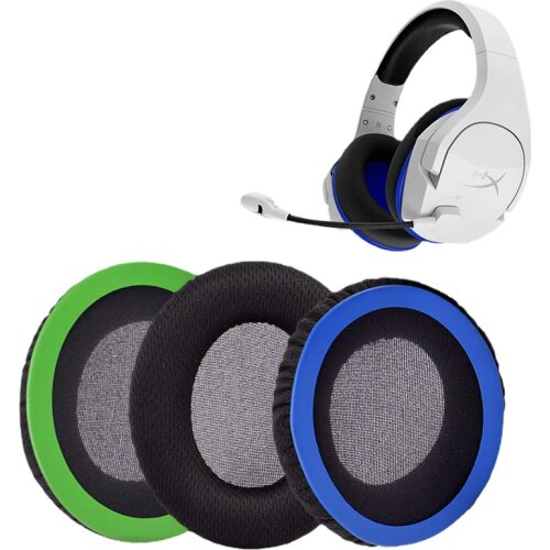 Pair Of Earpads For Cloud Flight Stinger Earphone Replacement Ear Pads Soft Comfort Leather Memory Foam High Quality Earmuff EH