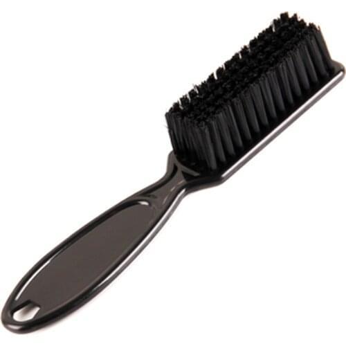 Fade Brush Comb Scissors Cleaning Brush Barber Shop Skin Fade Vintage Oil Head Shape Carving Cleaning Brush