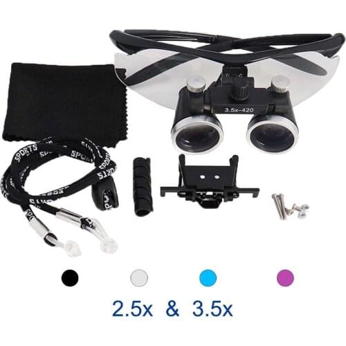 2.5x 3.5x Dental Loupe Magnification Binocular Surgery Surgical Magnifier Medical Magnifying Glass Dentist Tools