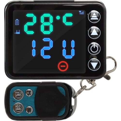 4/5/6 Keys LCD Monitor Parking Heater Digital Switch Car Heating Device Controller Universal for Car Track Air Heater