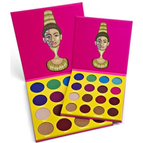 New spot Cleopatra 9 color eyeshadow pearl eyeshadow bronze color makeup disk 9 color Cleopatra packaging eye shadow