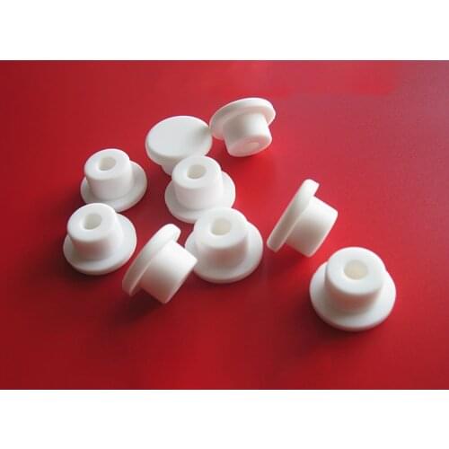 19.5mm~51.3mm White Sealing Rubber Plug Pipe Plug Experimental Silicone Test Tube Stopper 1/2/5/10pcs