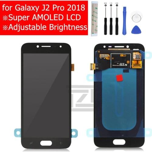 For Samsung Galaxy J2 Pro 2018 J250 LCD Display Touch Screen Digitizer LCD Display for Galaxy Grand Prime Pro Repair Spare Parts