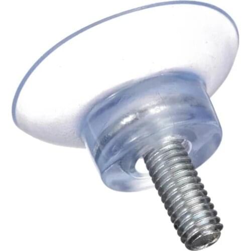 10Pcs Rubber Screw With Suction Cup Hooks Used for Glass desktop The Coffee Table Is Rattantable storage Non-slip tool