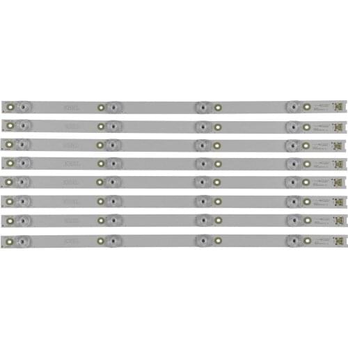 452mm LED Backlight strip 4 lamp For TCL 49''TV 49P3 D49A620U 49HR330M04A2 V3 8pcs/set