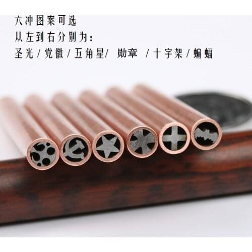 5pcs lot Mosaic Pins 5mmx50mm Knife Handle Parts Handle Making Material