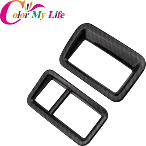 Color My Life Car Interior ABS HeadLight Head Lamp Switch Button Cover Trim Sticker for Toyota C-HR CHR 2016 - 2018 Accessories