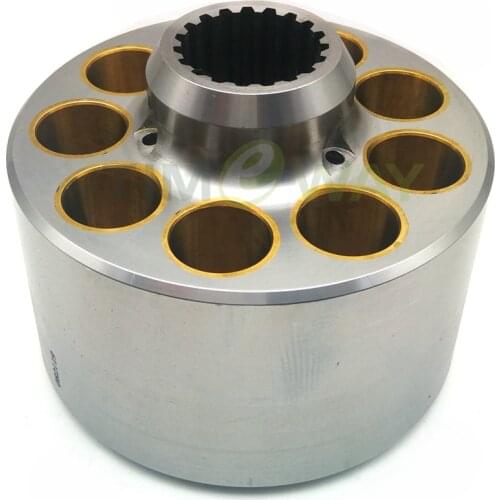 Pump Parts HPV75 PC60-7 Cylinder Block Komastu Hydraulic Piston Pump