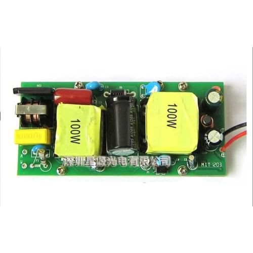AC 110V- 240V 100W LED Driver Power Supply Constant Current 3000mA 27V - 38V for 100W LED floodlight 10x10chips
