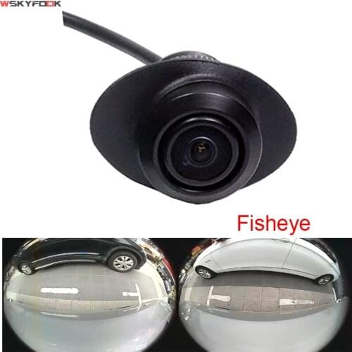 800P Real 170Degree Fisheye Lens Car Reverse Backup Front Side Rear View Camera Vehicle Parking Camera