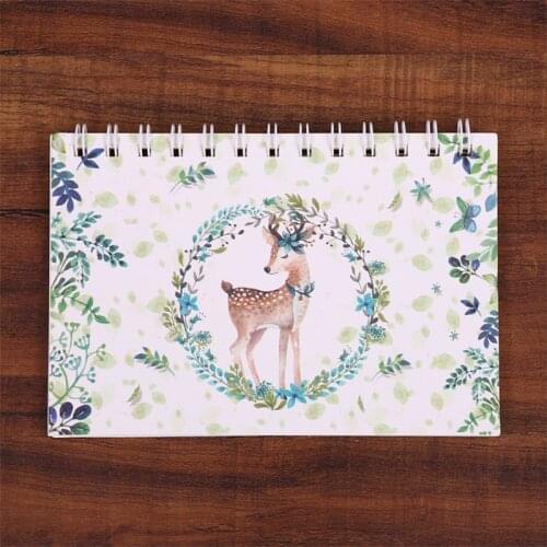 Forest animal bird Kawaii Weekly Planner Notebook Journal Agenda Diary Organizer Schedule School Stationary Office Supplies Gift