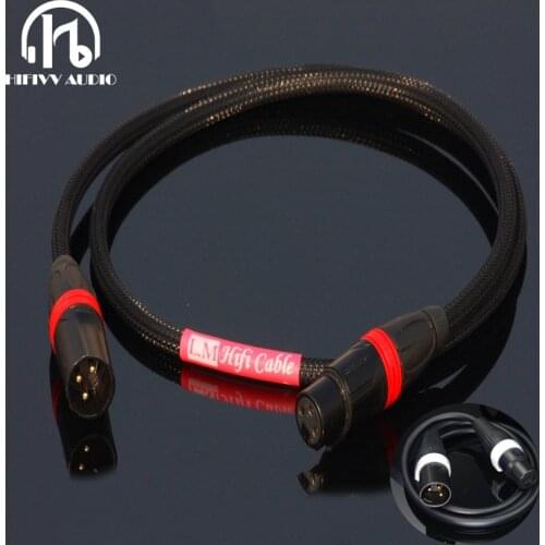 Best Audio XLR plug cable for amplifier XLR to XRL Connector line CD TV Player cables