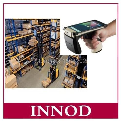 Assets tracking tag application long range Android 6 systems uhf rfid handheld reader flexible mobile long range UHF reader