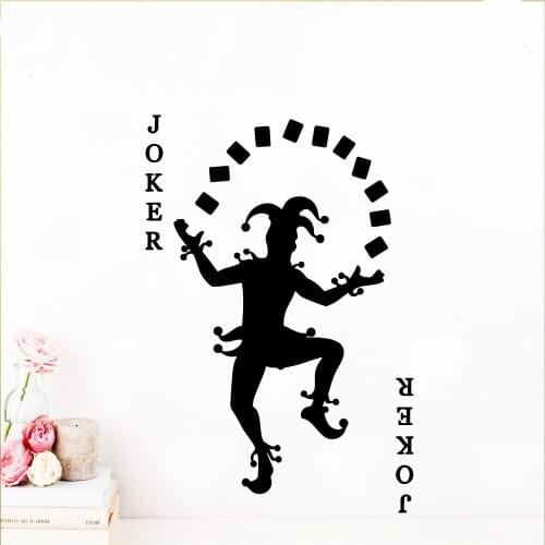 American-Style Joker Wall Stickers Animal Lover Home Decoration Accessories For Home Decor Living Room Bedroom Wall Decoration