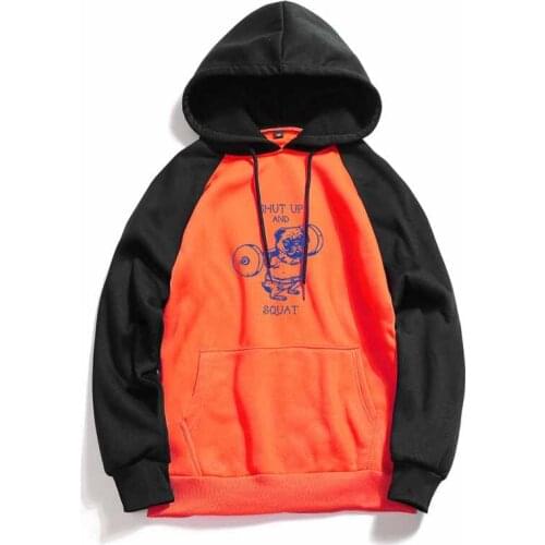 2020 Autumn Winter New Color piece together Skateboard Print Sweatshirt Hoodie Casual Harajuku Pullovers Unisex Coat Sweatshirt