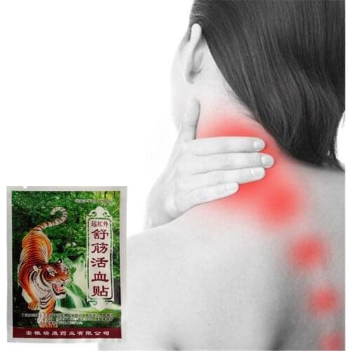 Best effect Medical Herb Relief Pain Patch Use For Joints Foot Cervical vertebra Adhesive Plaster Orthopedic Tiger Analgesic pat