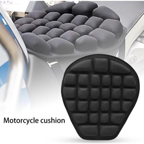 Air Seat Cushion Universal Inflatable 3D Great Ventilation Sunscreen Mat for Motorcycle Seat Cushions Seat Parts Equipments