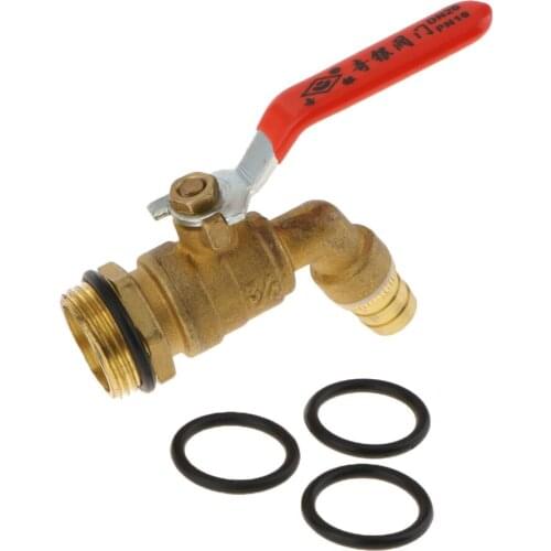 3/4inch Copper Ton Barrel Replacement Outlet Tap Faucet for 200L Oil Water