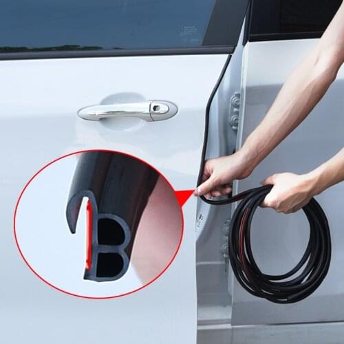 3M Self Adhesive Automotive Rubber Seal Strip for Car Window Door Engine Cover Car Door Seal Edge Trim Noise Insulation