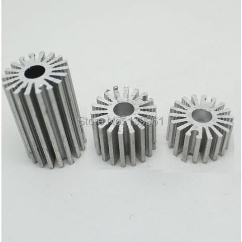 50pcs x Led heatsinks for 1W 3W High power Leds-- Height 30mm