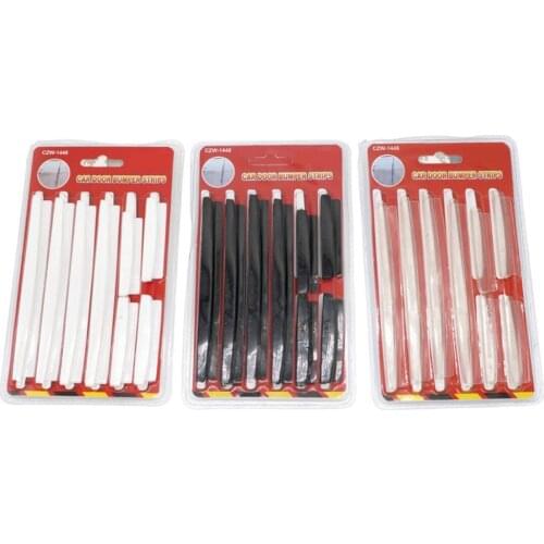 8PCS/pack Car Door Edge Guard Styling Mouldings Protection Strip Auto Replacement Protector Sticker