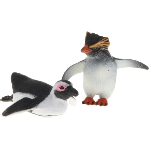 9Piece Plastic Penguin Family Playset Figure Nature Science Toy Xmas Gifts