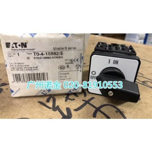 EATON 6P 20A T0-4-15682/E 1NO 1NC 100% new and original