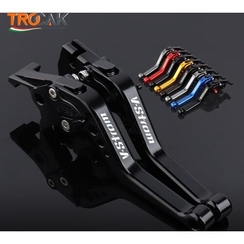 NEW For SUZUKI V-Strom 250 650 DL650 DL250 Vstrom 650/XT Short Motorcycle Accessories CNC Adjustable Brake Clutch Levers