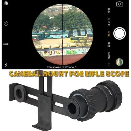 PPT Cameral Mount for Rifle Scope Universal Mount For Riflescope Black Color Hunting Outdoor Sport gs33-0202