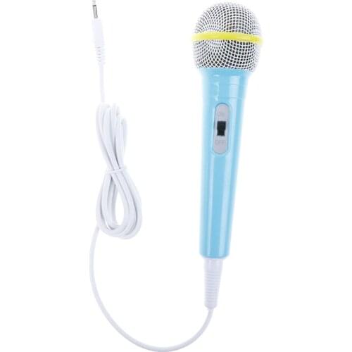 Children Wired Microphone Toy Smartphones Karaoke Musical Instrument Karaoke Singing Children Music Electronic Supplies