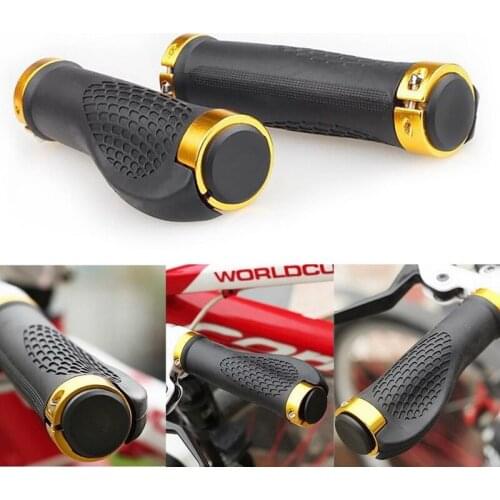 2~2.5cm MTB Road Cycling Skid-Proof Grips Anti-Skid Rubber Bicycle Grips Mountain Bike Lock On Bicycle Handlebar Grips Accessory
