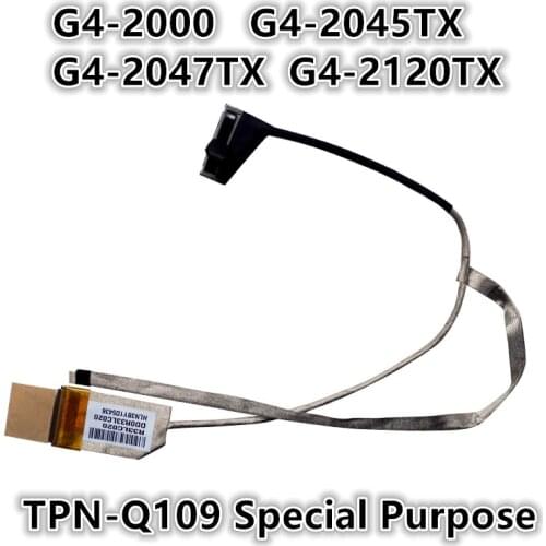 New Laptop LCD LED LVDS Video Screen Display Flex wire Cable For HP G4-2000 G4-2045TX G4-2047TX G4-2120TX TPN-Q109