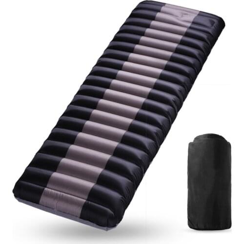 Self-Inflated Camping Tent Mat 12cm Thick Outdoor Picnic Pad Moisture-proof Tent Mat Inflatable Cushion Splicable Tent Mattress