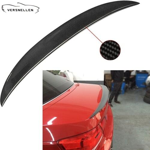 E93 Rear Spoiler Real Carbon Fiber Spoiler for BMW 3 Series E93 M3 2006-2013 320d 335i M3 P Style Rear Trunk Spoiler