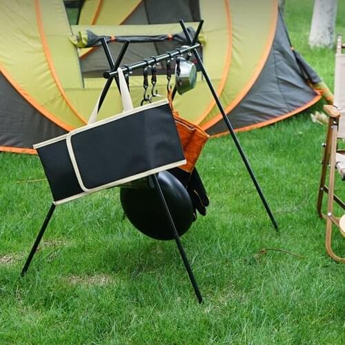 Outdoor Tent Stakes Storage Bag Wind Rope Tent Pegs Organizer Holder Pouch