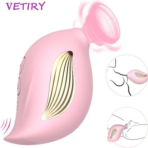 Sucking Vibrator Clit Sucker Clitoris Stimulator Masturbator Dildo Nipple Licking Tongue Oral Toys For Adults Sex Toys for Woman