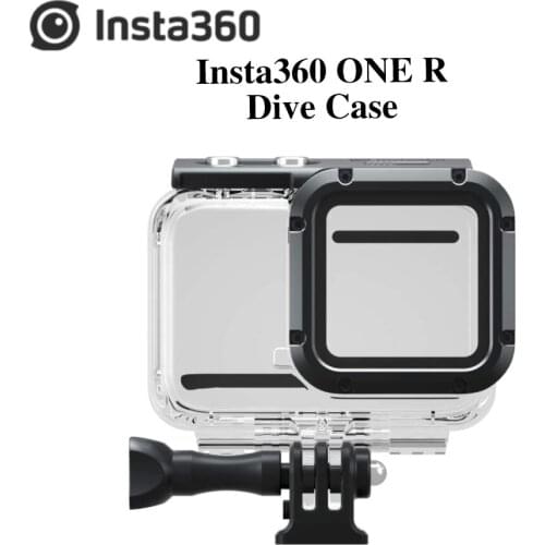 Hot Waterproof Cover Housing Dive Case for Insta360 ONE R 4K Wide Angle Insta360 Dive Case for ONE R 4K Wide Angle Mod