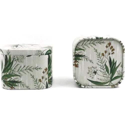 Xin Jia Yi Packaging Small Tin Cans Square Shape Colorful Metal Tin Cans Boxes For Sale Good Quality Mini Tin Canister