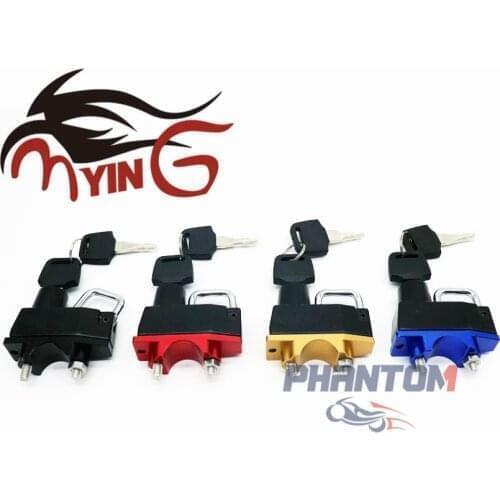 Helmet Lock For YAMAHA FZ6 N/S FZ6R FZ1N FZ1 FZ8 Fazer FZ-10 FZ-07 FZ-09 FJ-09 Motorcycle Accessories Handlebar Bar Clamp