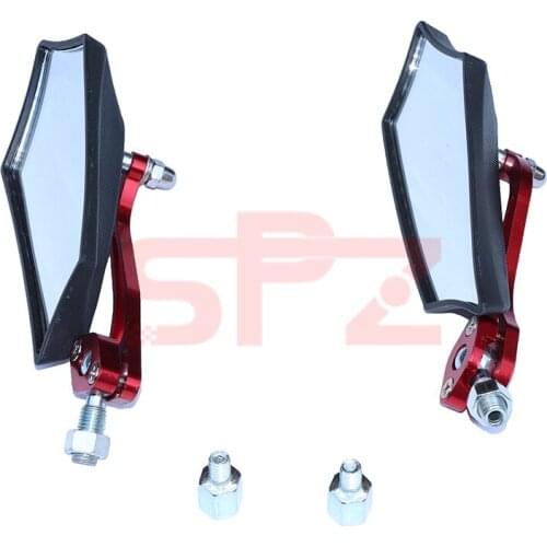 General Motorcycle Rear View Mirror 8/10mm Rear View Side View Mirror Motorcycle Scooter