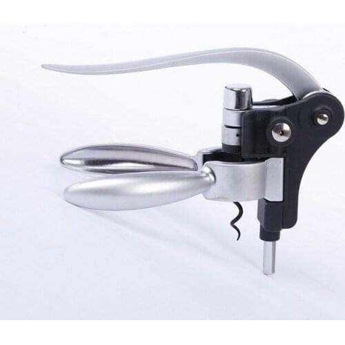 1set Rabbit Shaped Red Wine Bottle Opener Zinc Alloy Corkscrew Multi-functional Kitchen Tools Corkscrew Wind Open Cutter OK 0377