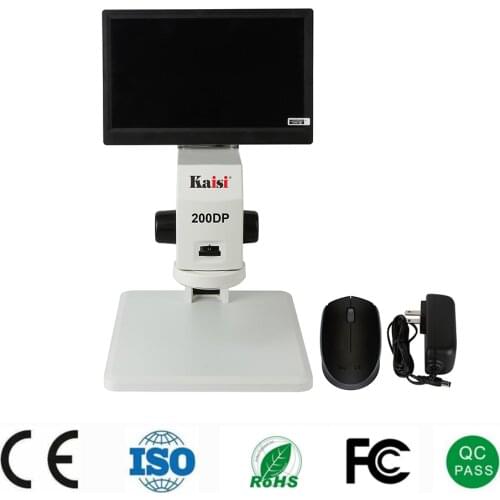 12 Inch 1080P HD 12-78 XVideo Microscope High Precision HDMI VGA Digital Microscope With LED Light For Phone & Jewelry Repair