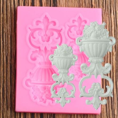 3D Relief Silicone Mold Cake Border Fondant Cupcake Decorating Tools Flower Chocolate Lace Gumpaste Mould Kitchen Baking Moulds