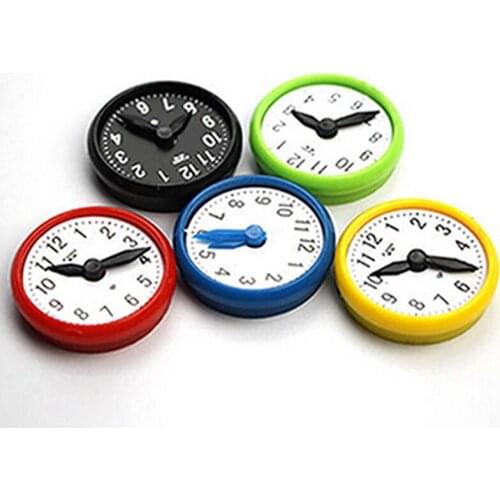 5 Pcs/Lot Hand Appropriated Clock Shaped Fridge Magnet Teaching Whiteboard Home Decortion Message Board Magnetic Sticker