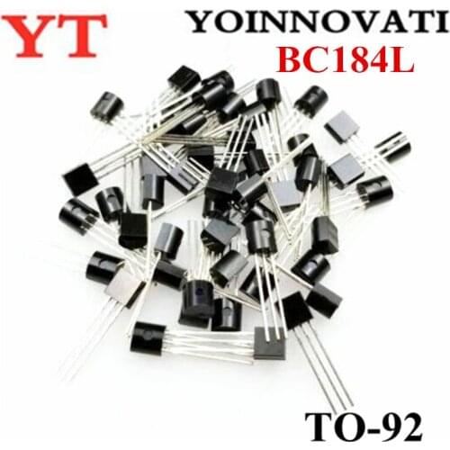 50pcs/lot BC184L BC184 TRANS NPN 30V 0.5A TO-92 IC Best quality
