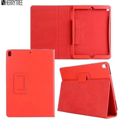 30PCS/Lot Litchi Stand PU Leather Case For iPad Pro 10.5 Flip Cover Skin By DHL Fedex