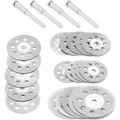 5pcs Diamonte Cutting Disc Grinding Wheel Drill Circular Saw Blade Wood Tool