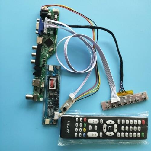 Kit For LTM200KT03/B HDMI 2 lamps Panel LCD Monitor Controller Board USB Display LVDS 1600x900 Driver Screen AV TV Audio LED VGA
