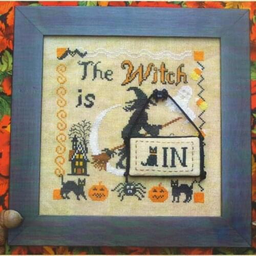 Customized Embroidery Happy Halloween Counted Cross Stitch Kits for Baby with 100% Cotton Floss & Free Shipping for Wall Decor